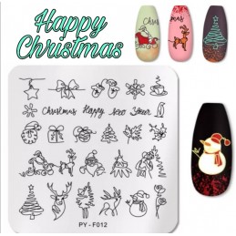 Stamping plate