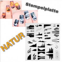 Stempelplatte