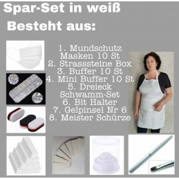 Spart-Set in weiss