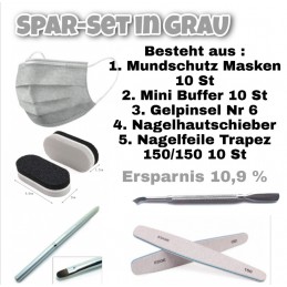 Spart-Set in grau