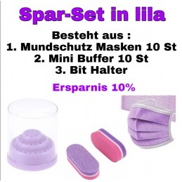 Spart-Set in lila