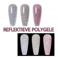 Reflektierende Polygele